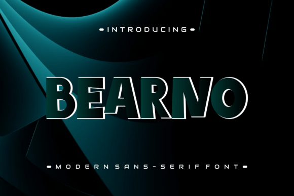 Bearno: A Bold, Modern Display Font That Delivers