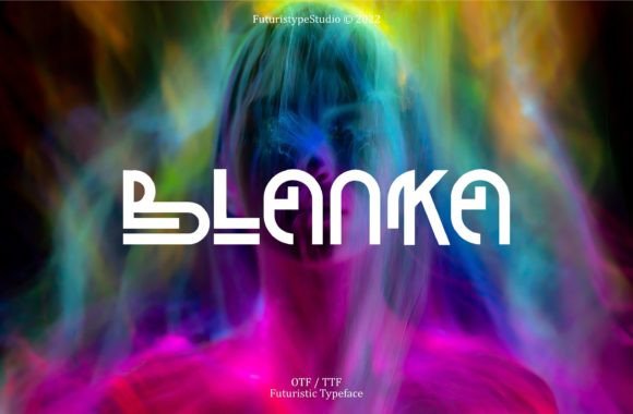 Blanka: A Futuristic Display Font for Modern Web Design