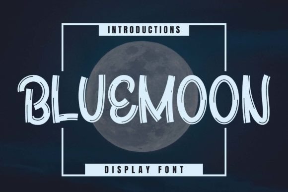 Bluemoon: A Display Font That Feels Like a Thoughtful Design Decision