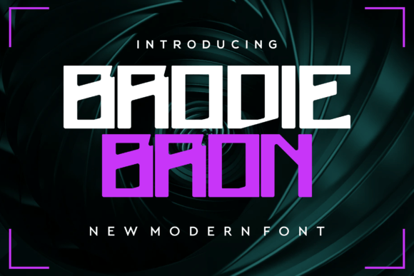 Brodie Bron: A Display Font for Distinctive Editorial Design