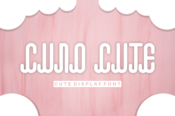 Cuno Cute: A Display Font That Delivers Joy at First Glance