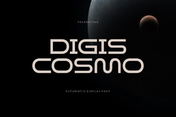 Digis Cosmo: A Futuristic Display Font for Scroll-Stopping Campaigns