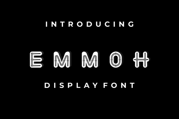 Emmoh: A Distinctive Display Font for Editorial Impact