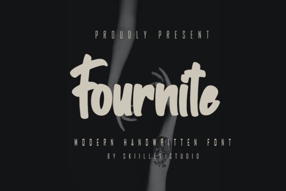Fournite: A Modern Handwritten Display Font for Editorial Impact