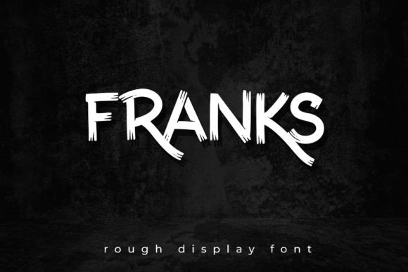 Franks: A Handwritten Display Font That Adds Warmth to Digital Headlines