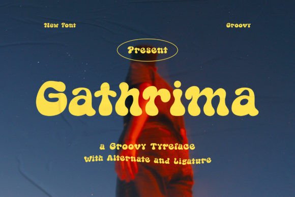 Gathrima: A Display Font That Nails Retro Energy in Real Campaigns