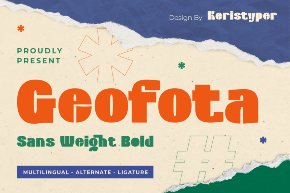 Geofota: A Bold, Urban Display Font That Holds Up in Real Branding