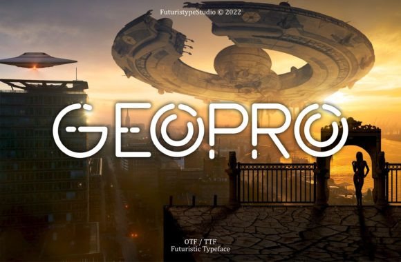 Geopro: A Display Font That Anchors Modern Editorial Design