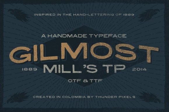 Gilmost Mill s: A Thoughtful Display Font for Editorial Calm