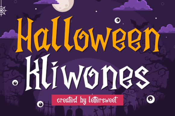 Halloween Kliwones: A Spooky Display Font That Works in Real Web Layouts