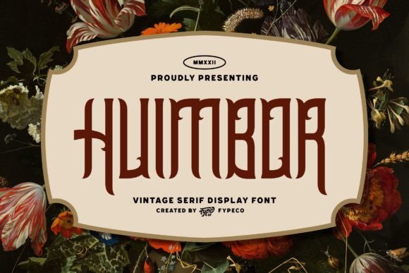 Huimbor: A Vintage Serif Display Font That Elevates Digital Branding