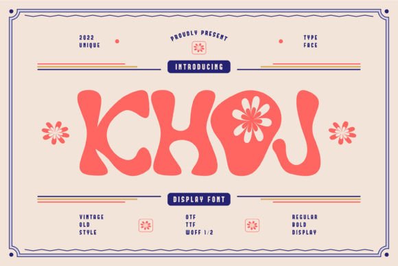 Khoj: A Retro Display Font That Delivers Personality at a Glance