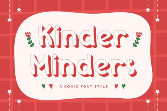 Kinder Minders: A Playful Display Font with Heart