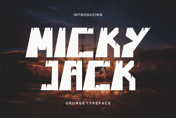 Micky Jack: A Bold Display Font That Cuts Through the Feed