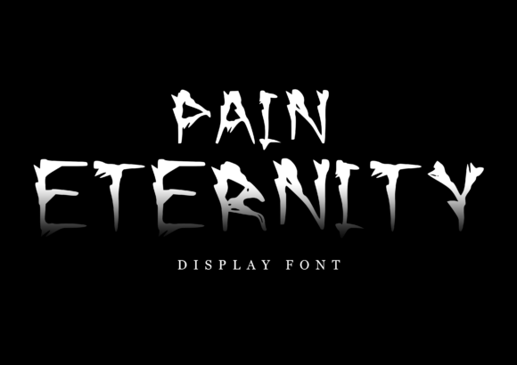 Pain Eternity: A Bold Display Font for Editorial Impact