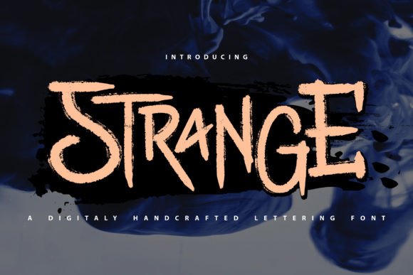 Strange: A Display Font with Quiet Confidence