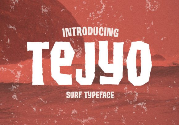 Tejyo: A Display Font That Brings Summer Energy to Brand Identity