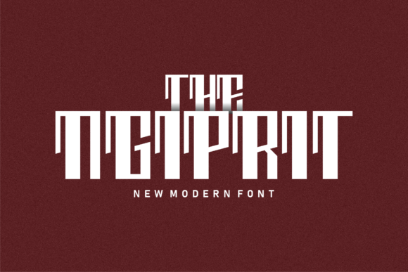 The Ngiprit: A Display Font That Makes Your Headlines Instantly Clickable